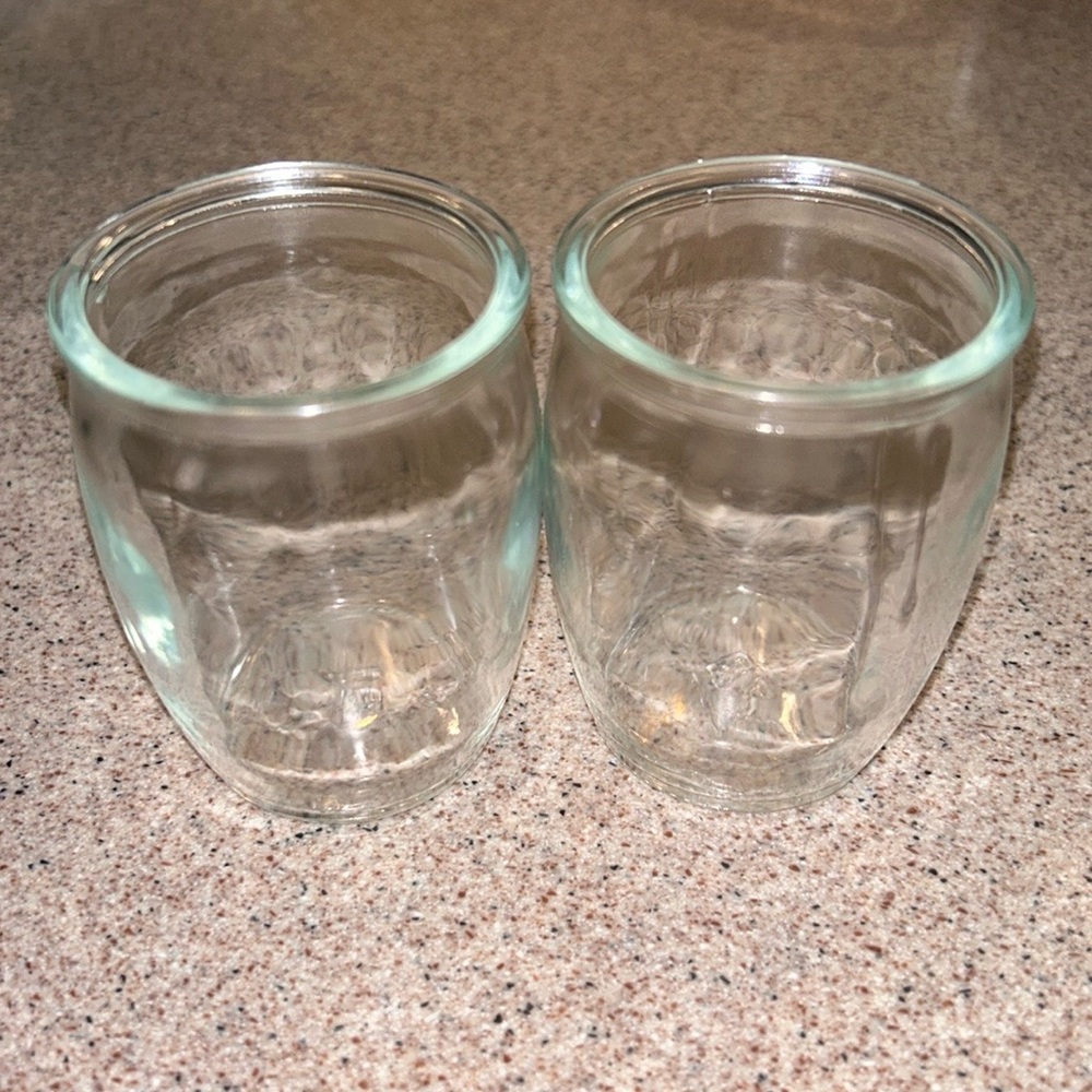 Two small glasses